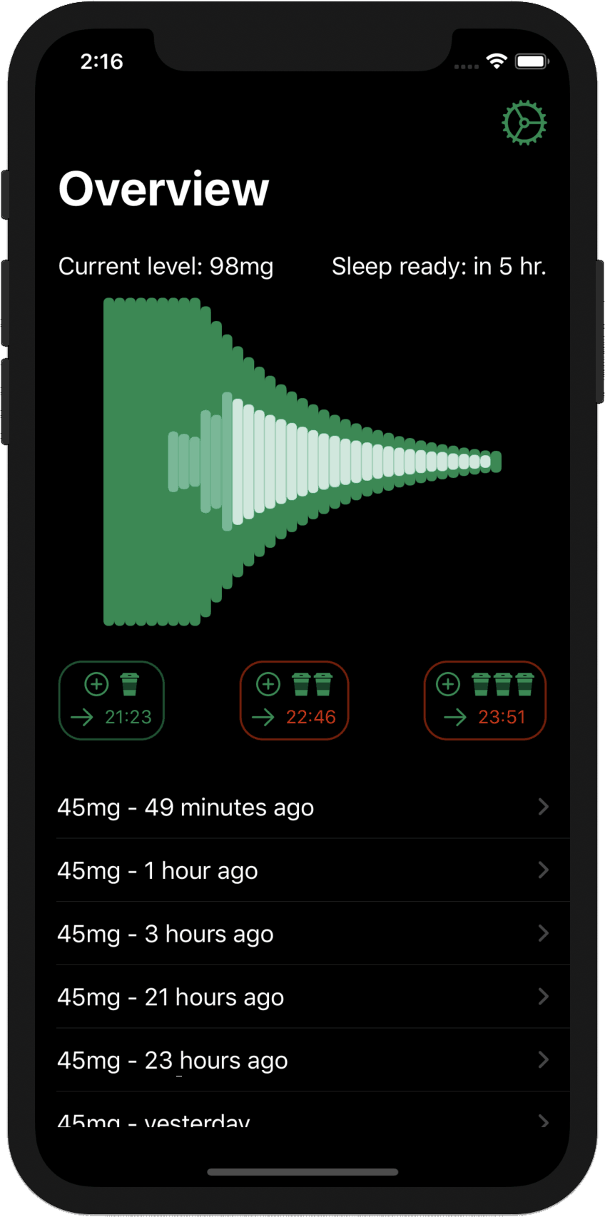 Insomnia Coffee Screnshot